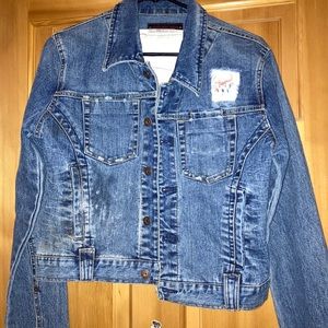 Custom jean jacket